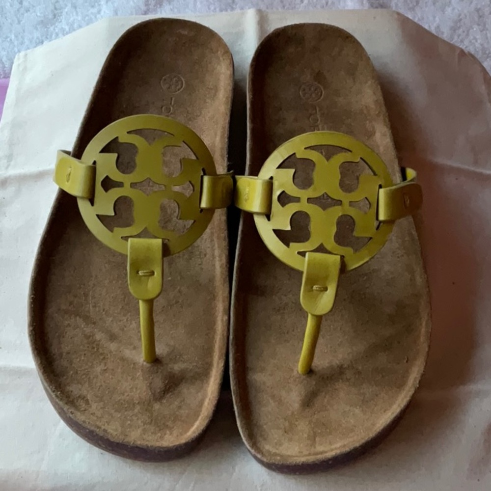☁️ TORY BURCH MILLER CLOUD SANDALS ☁️ SIZE 7 ☁️ - Picture 13 of 16